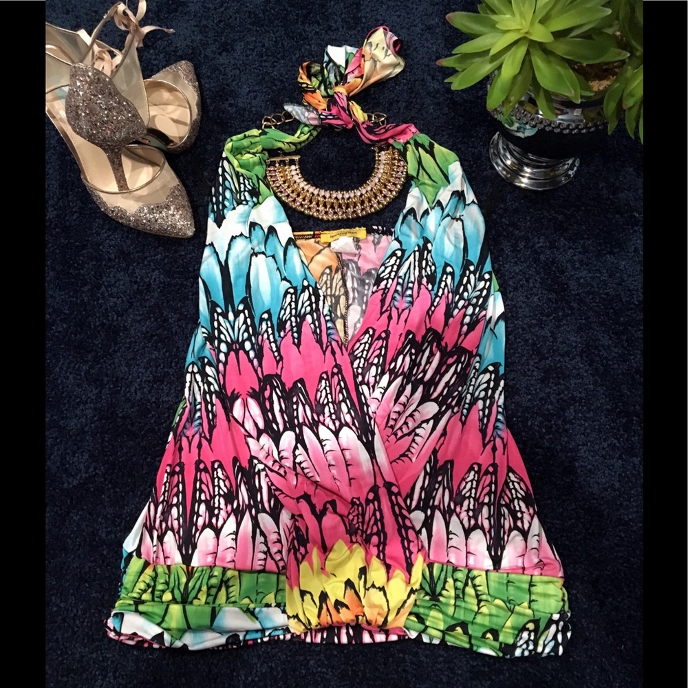💵★FAST SHIPPING★💵 Sexy Halter Top 💜🧡💚💙